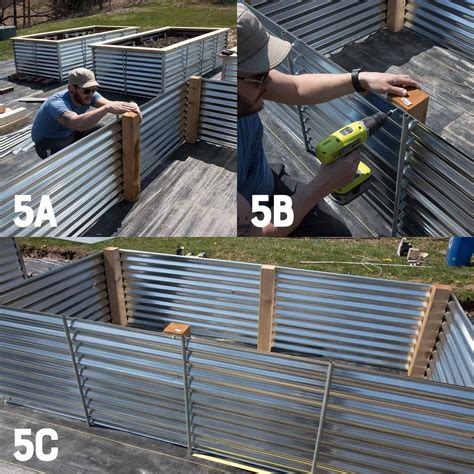 metal sheets for garden|metal garden beds.